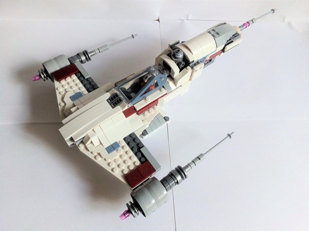 LEGO MOC XN-1 Starfighter (75218 Alternative Build) AlvarVS | Rebrickable - Build with LEGO