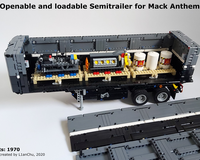 Open- and loadable Semitrailer for Mack Anthem (42078)
