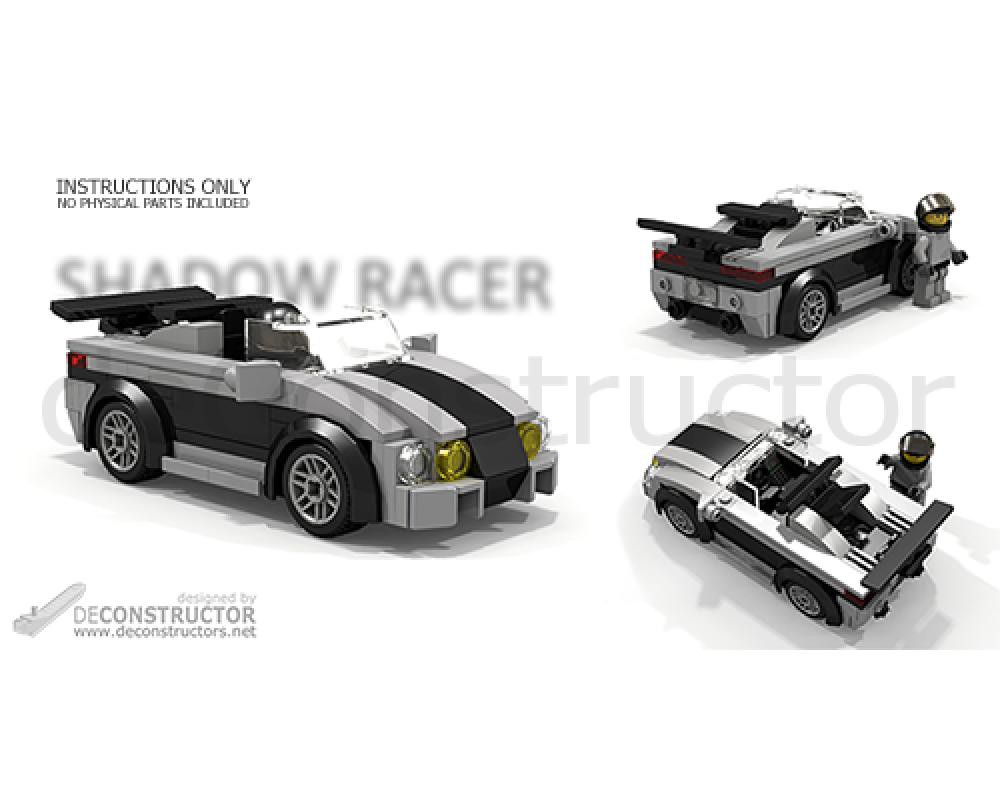 LEGO MOC Shadow Racer (custom LEGO race car) by deConstructor | Rebrickable - Build
