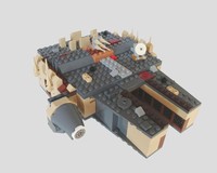 75954 Hogwarts Millennium Falcon