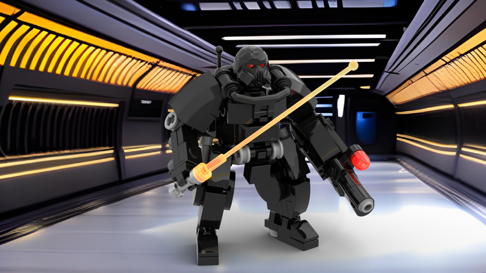 Månens overflade Afslut Og LEGO MOC Mechsuit - Dark Trooper by Rustinidiel | Rebrickable - Build with  LEGO