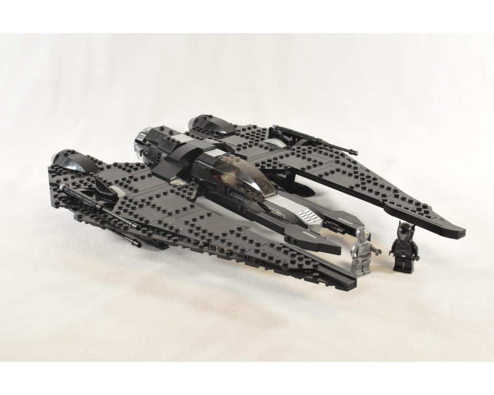 LEGO MOC Bat-Mandalorian Starfighter: The Shriek Hawk by Tjs_Lego_Room