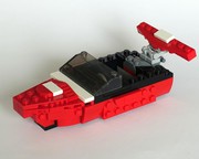 LEGO MOC boat and trailer based on stodart_marine_lego with my own ute  design by Absolute_lego_builds
