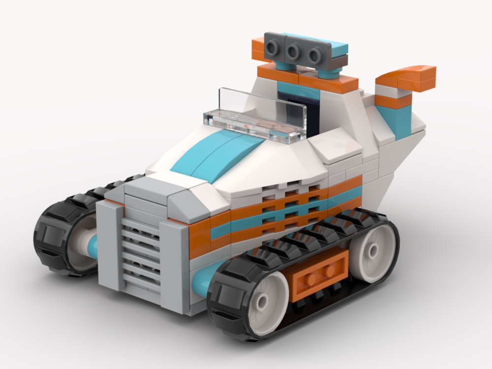 LEGO MOC Paw Patrol Everest's snowmobile by Chricki