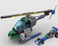 60223 - Helicopter and Dragster