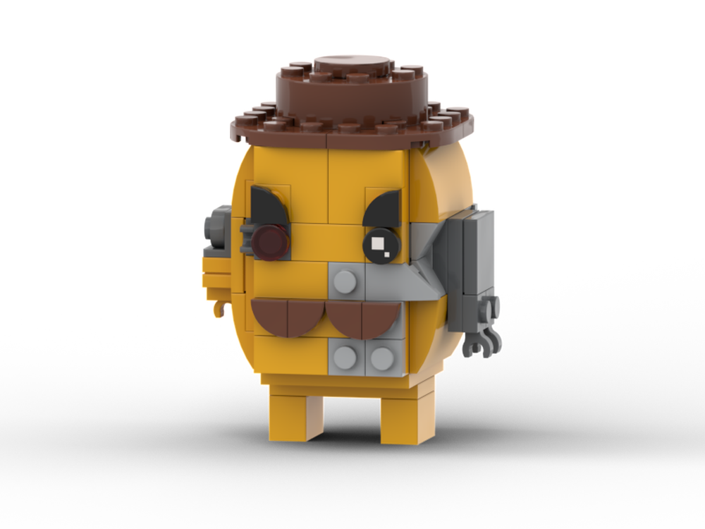 LEGO MOC Brickheadz - Mr. P (Piggy) by PatrickStarGames