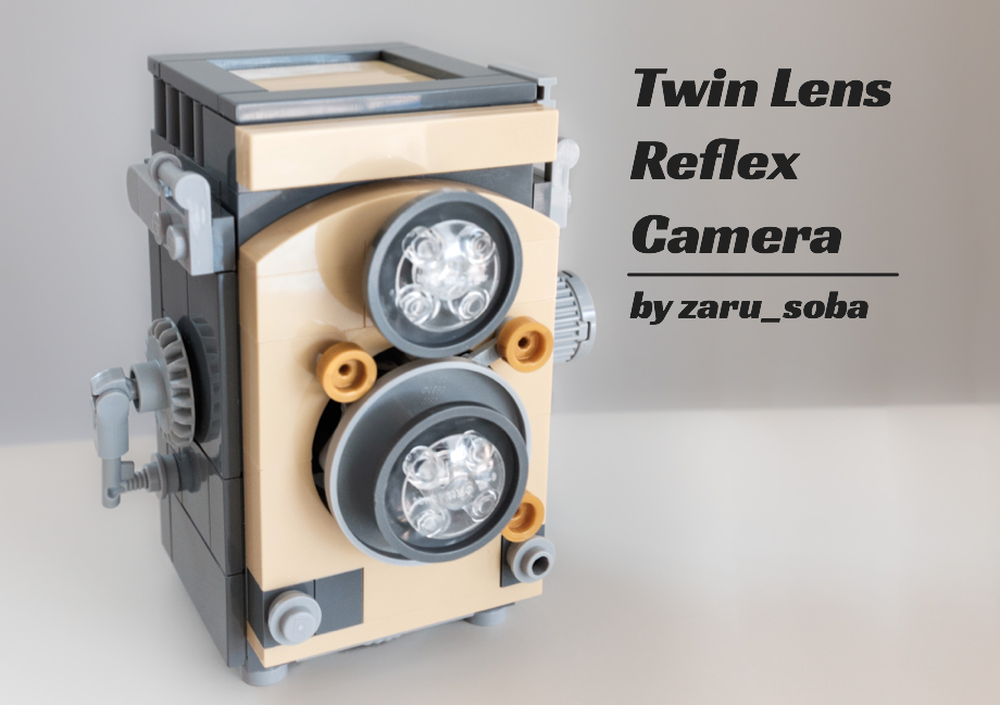 LEGO MOC Twin Lens Reflex Camera by zaru_soba | Rebrickable - Build ...