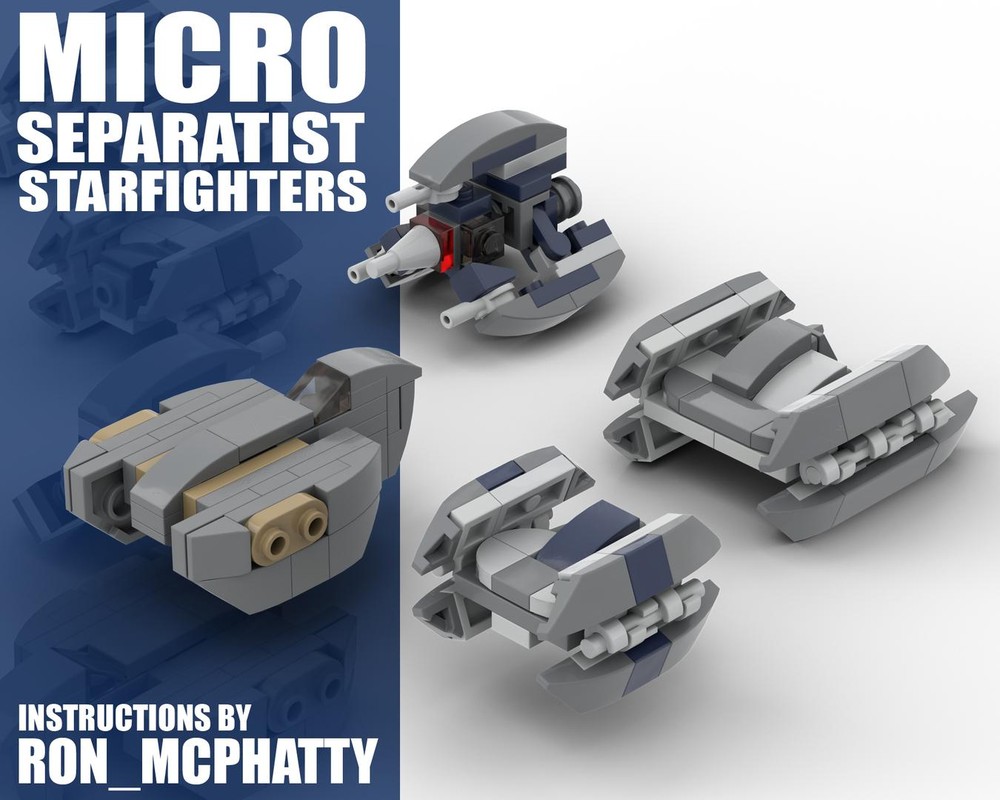 lego mini separatist frigate
