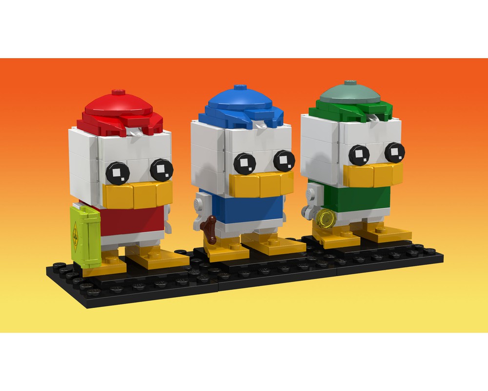 huey dewey and louie lego