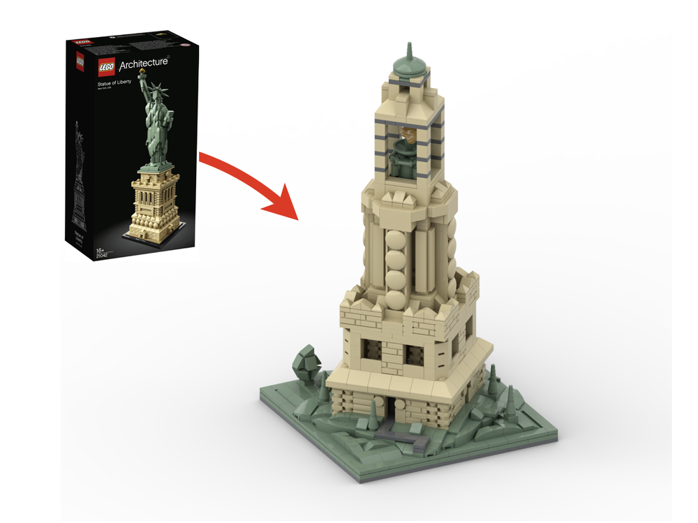 Buy 21042 LEGO® ARCHITECTURE Statue of Liberty