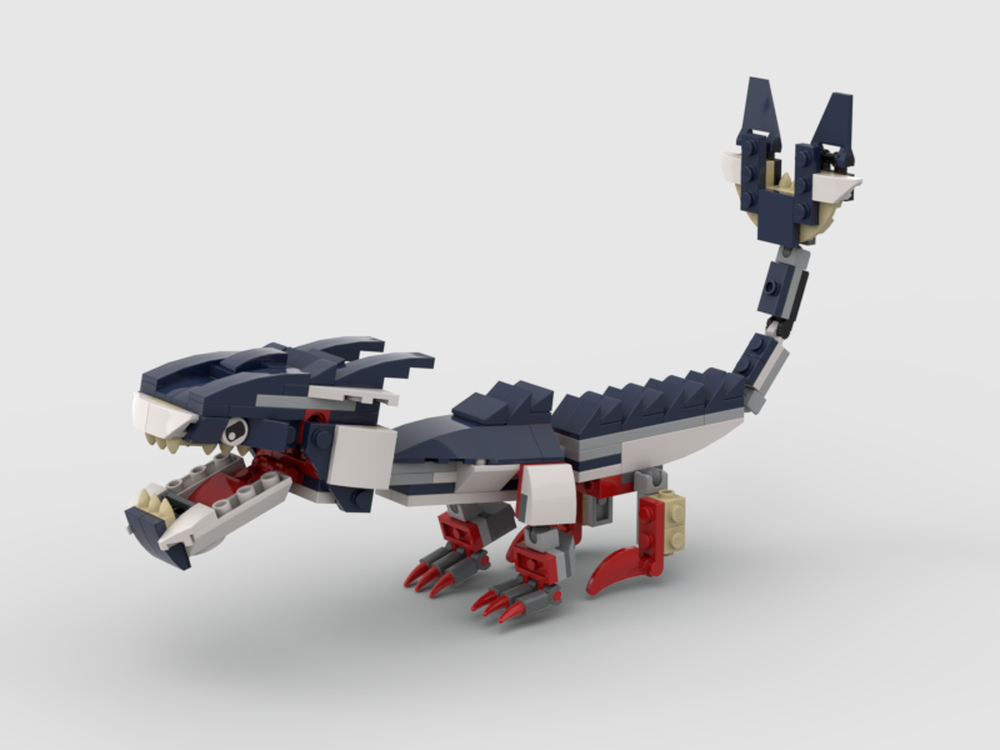 LEGO MOC 31088Dragon by woouou Rebrickable Build with LEGO