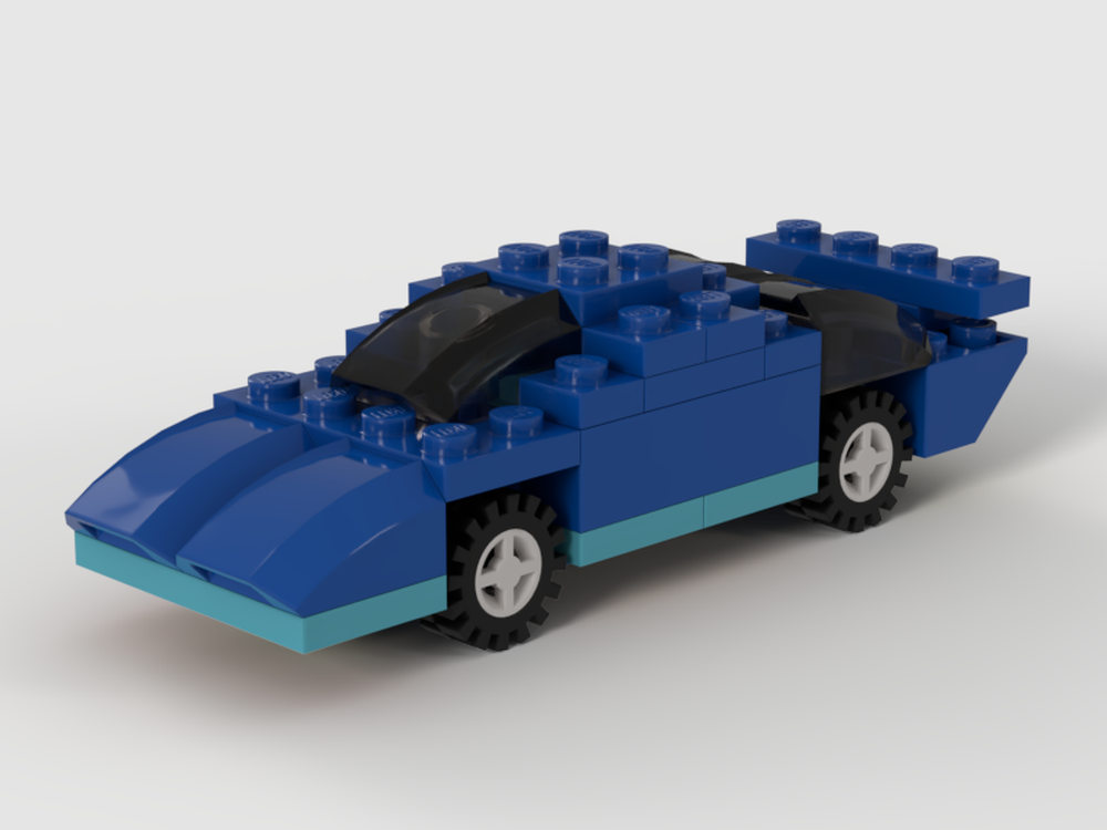 LEGO MOC Sports Car by Darth Decker | Rebrickable - Build with LEGO