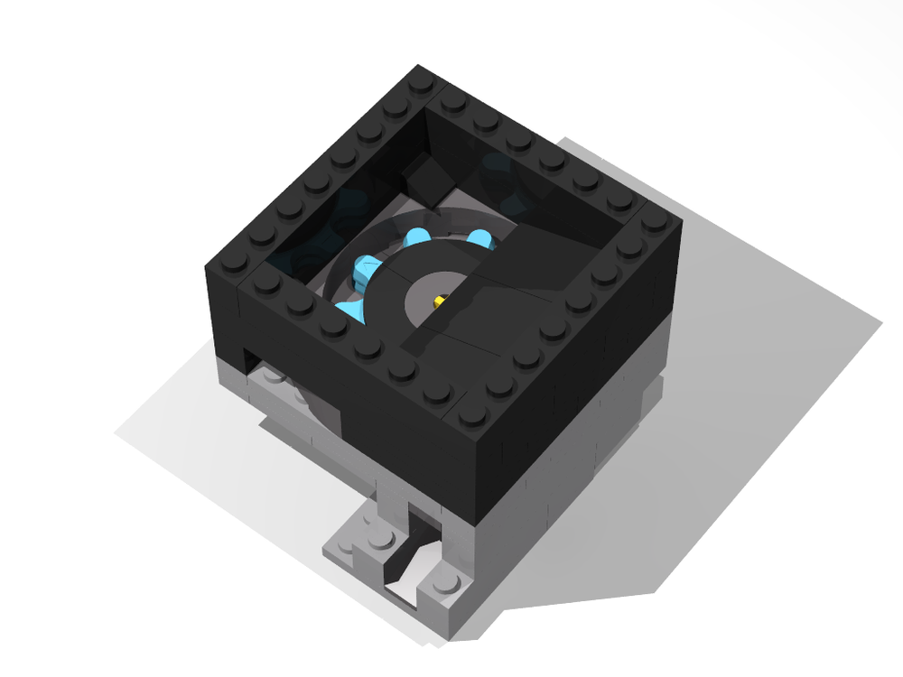 LEGO MOC Airsoft BB dispenser by msk6003 Rebrickable Build with LEGO