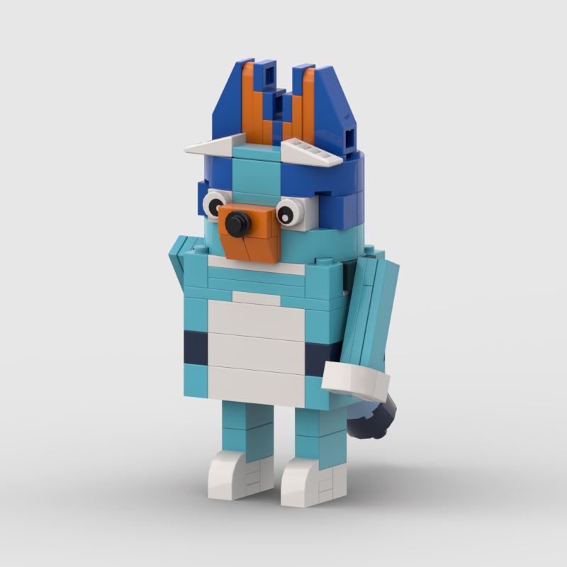 LEGO MOC Bluey by DrewG | Rebrickable - Build with LEGO