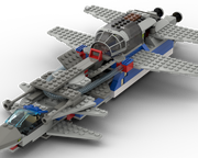 LEGO MOC Rainbow Falcon by Luke_Bricks82