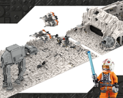 Lego Moc Battle On Hoth Micro Architecture Echo Base With At At By Fishtrepid Rebrickable Build With Lego - 𝗧𝗥𝗔 echo base hoth roblox