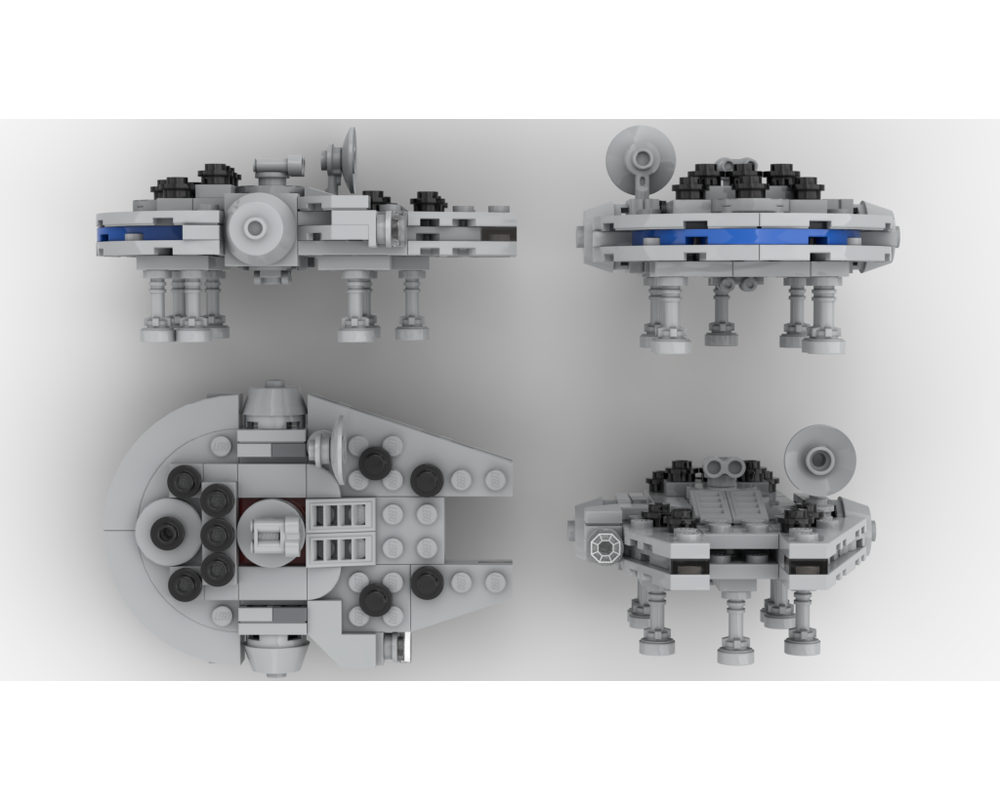 LEGO MOC-42995 Millennium Falcon (Star Wars > Mini 2020 ...