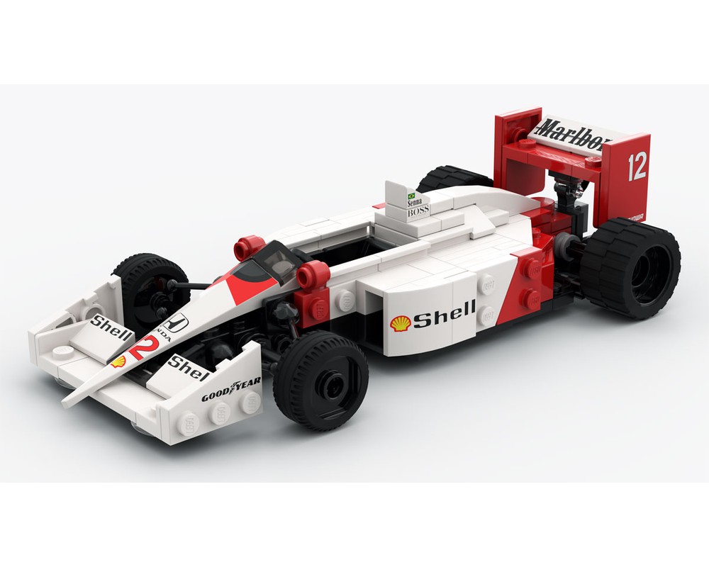 LEGO MOC McLaren MP4-4 - scale 1:27 by RoscoPC | Rebrickable - Build ...