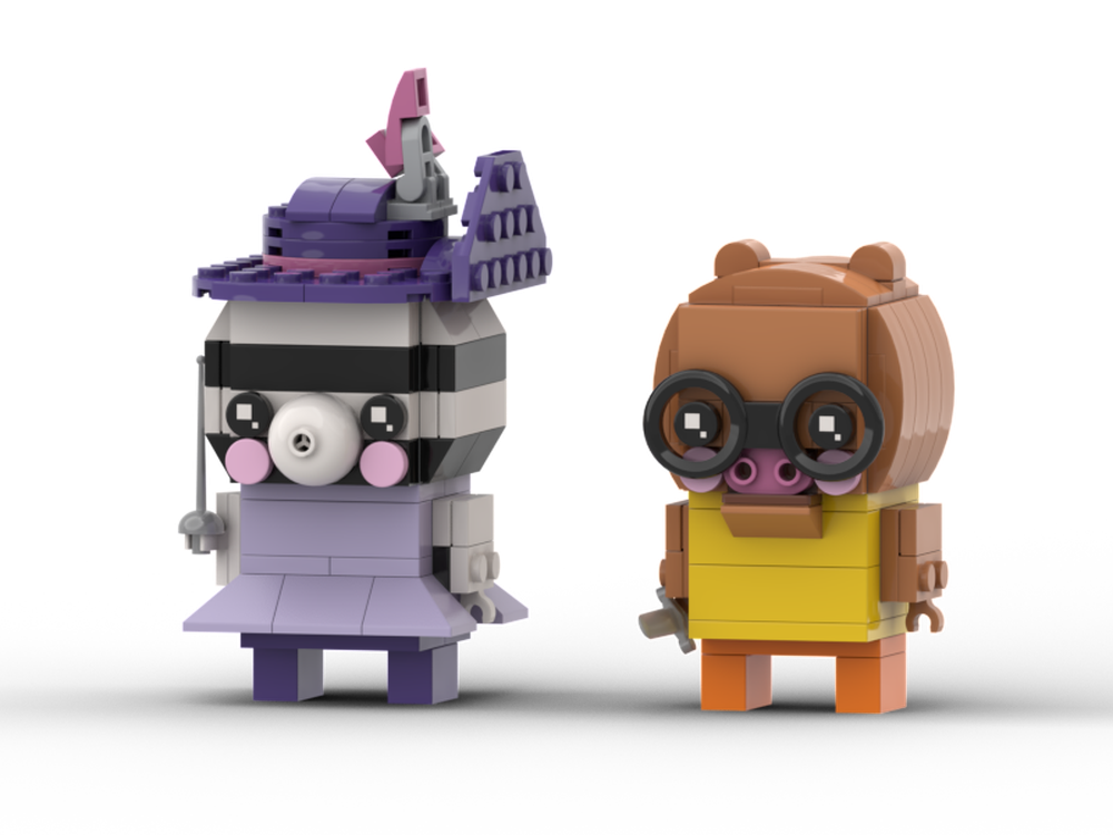 Lego Moc Brickheadz Zizzy Pony Piggy By Patrickstargames Rebrickable Build With Lego - roblox piggy pop figures