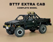 LEGO MOC Toyota SR5 xtra cab 4x4 pickup truck (Hilux) - Back to the future  | COMPLETE MODEL by RM8 LEGO Garage - BrickGarage | Rebrickable - Build  with LEGO