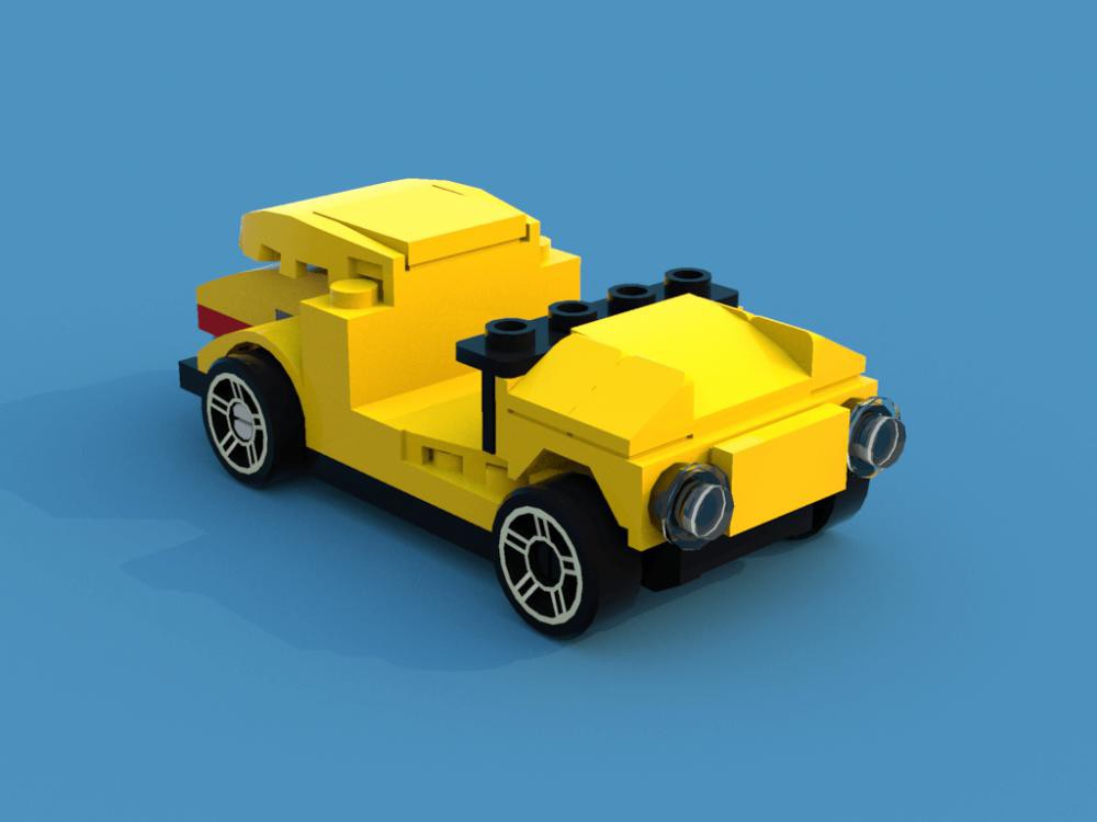 LEGO MOC Jeep by JohnPang | Rebrickable - Build with LEGO