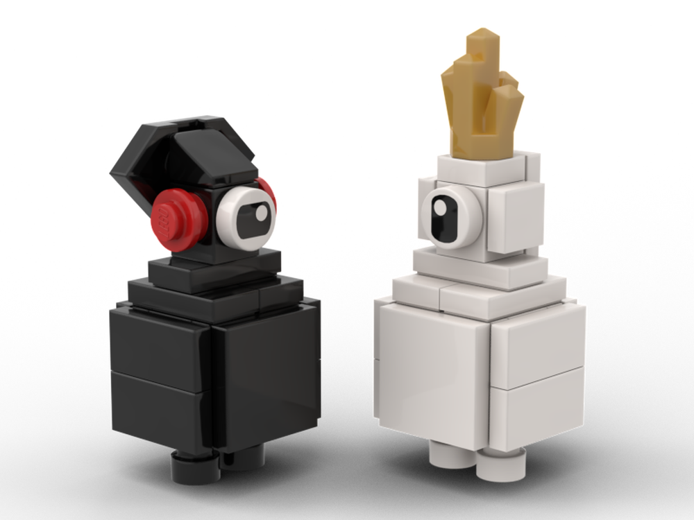 LEGO MOC Minialiens: Evil Overlord & Good King by Leo1 | Rebrickable ...