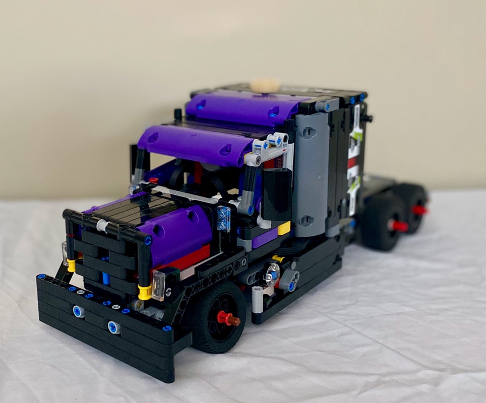 Lego Moc Custom Kenworth Truck By