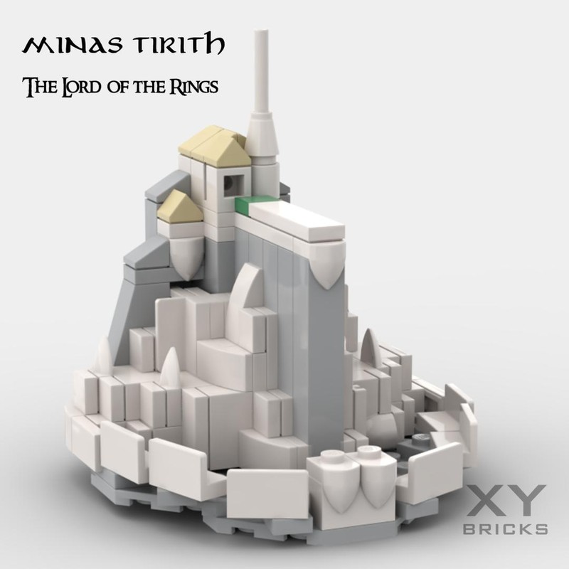 Split Listing Custom Lego Minas Tirith Completed Available to 