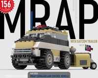 MRAP CCV with SATCOM trailer