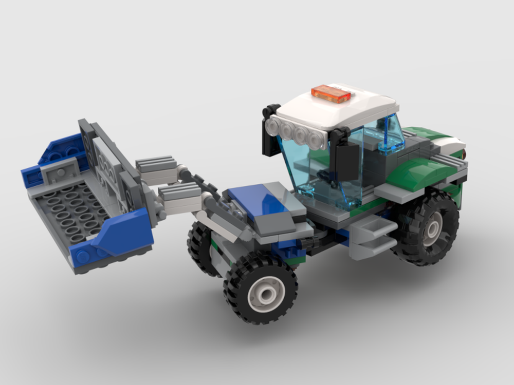 LEGO MOC 60223 - Wheel Loader by KlintIsztvud | Rebrickable - Build ...
