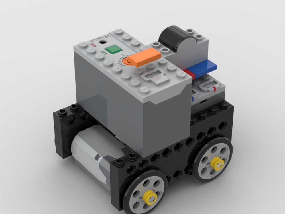 LEGO MOC Mini RC Car by NicoW  Rebrickable - Build with LEGO