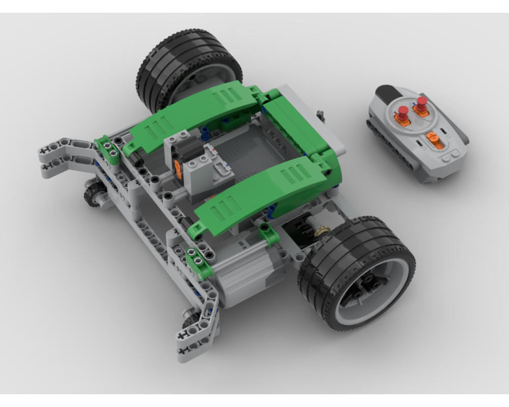 LEGO MOC43318 RC Battlebot Starbooster 2.0 (Technic > Model 2020