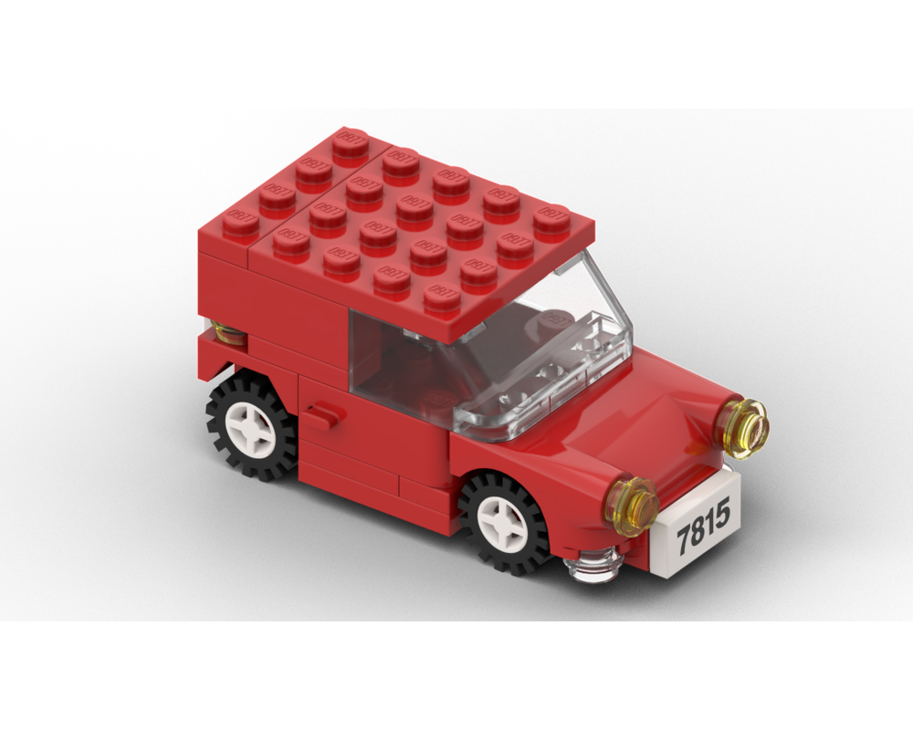 LEGO MOC Classic Car by 2in1 Rebrickable Build with LEGO