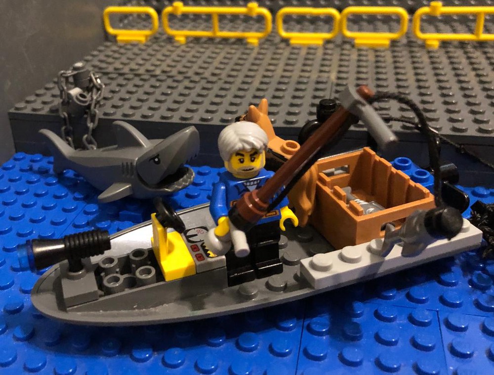 lego fan boat