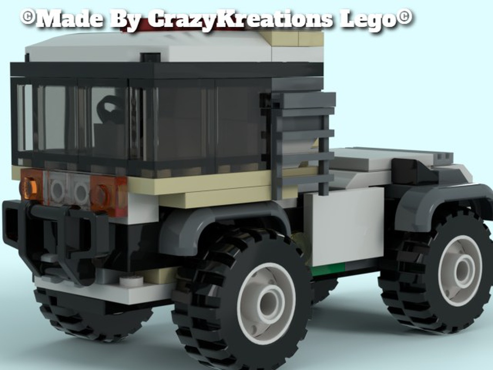 LEGO MOC 2 in 1 Tradie Tray Mod for 42126 by CrazyKreations
