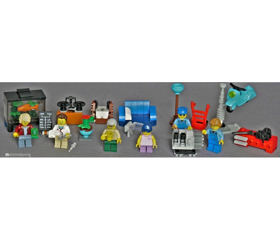 LEGO MOC Pharmacy and Old Repair Shop by steinekonig | Rebrickable ...