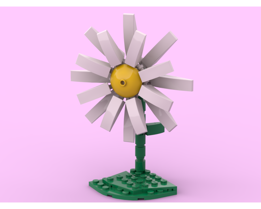 LEGO MOC Daisy by Neon5 Rebrickable Build with LEGO