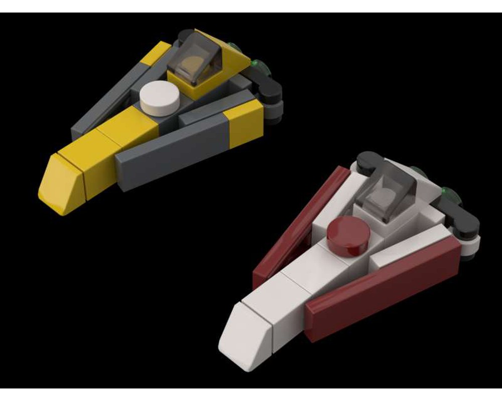 all jedi starfighters lego