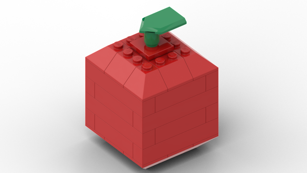 LEGO MOC Brickfruidz 1: Apple by 2in1 | Rebrickable - Build with LEGO