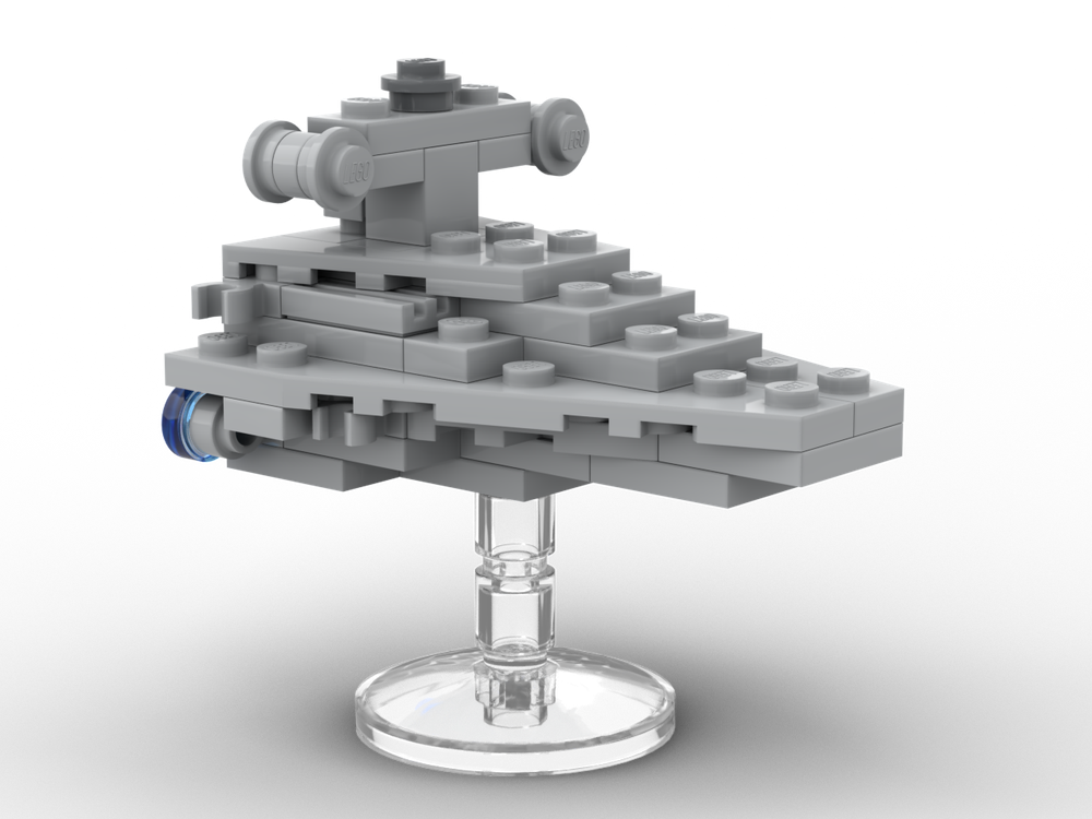 LEGO MOC Star Destroyer - Micro Scale by Jeffy-O | Rebrickable - Build with