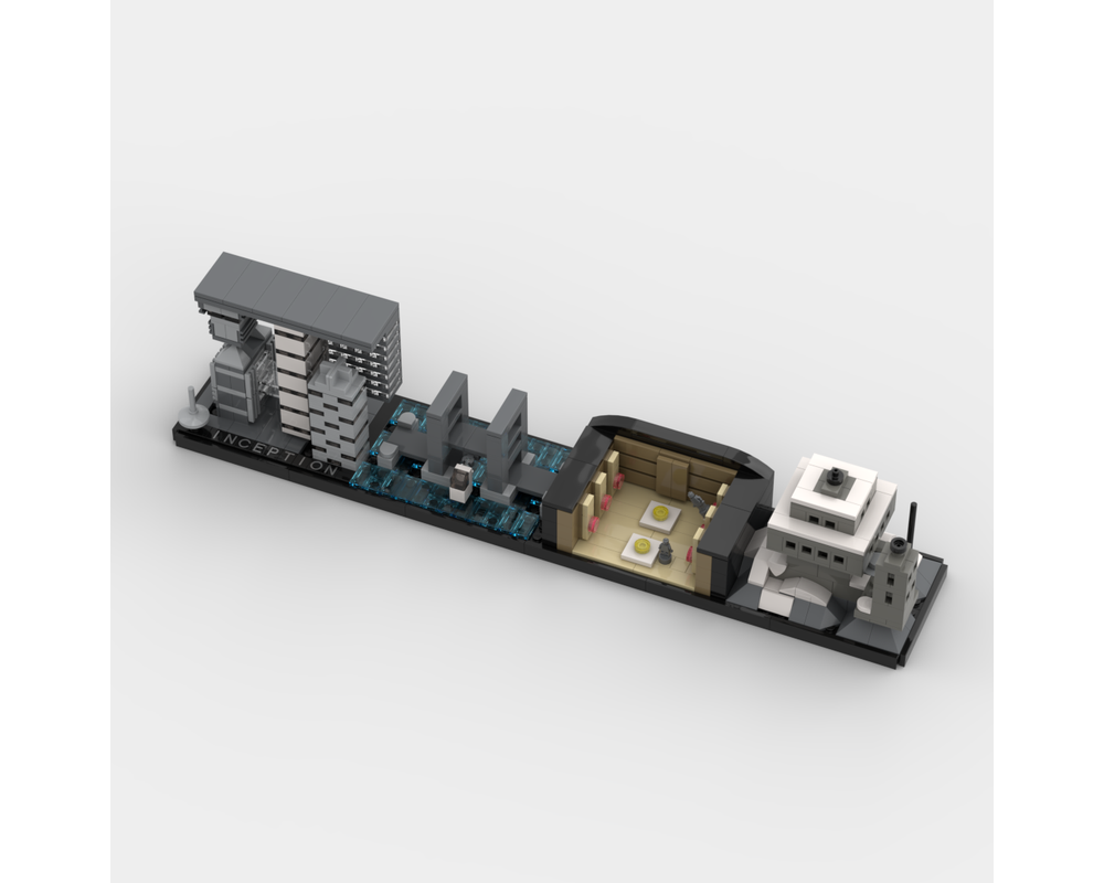 LEGO MOC Inception Skyline by TommyBuildsMOCs | Rebrickable - Build ...