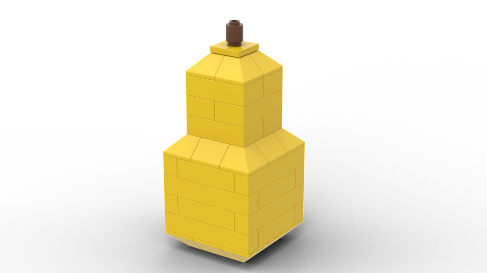 LEGO MOC Brickfruidz 8: Pear by 2in1 | Rebrickable - Build with LEGO