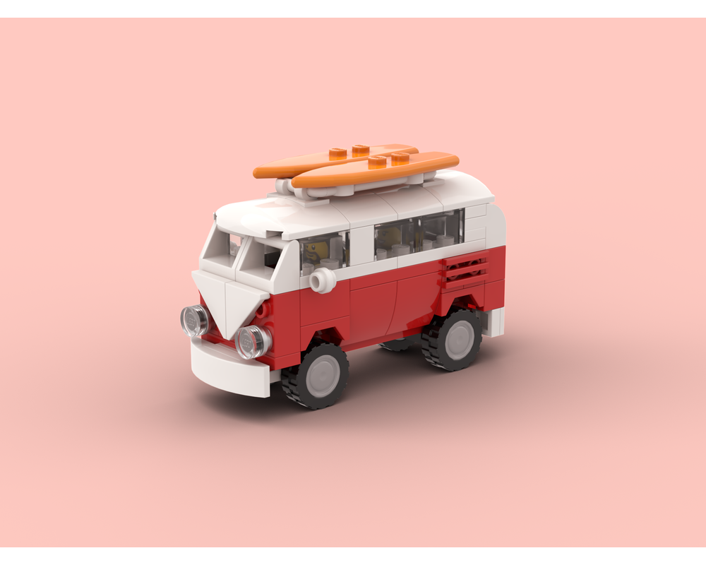 LEGO MOC Mini VW T1 split screen camper 