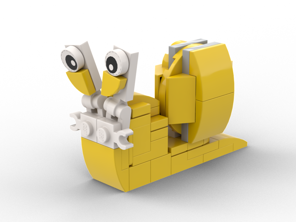 LEGO MOC Snail (30550) by XperiMent | Rebrickable - Build with LEGO