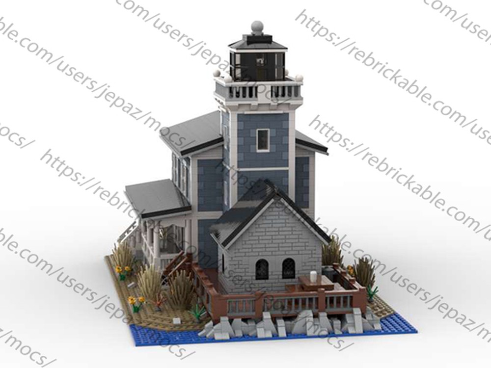 LEGO MOC-43898 Bed & Breakfast Lighthouse by jepaz | Rebrickable ...