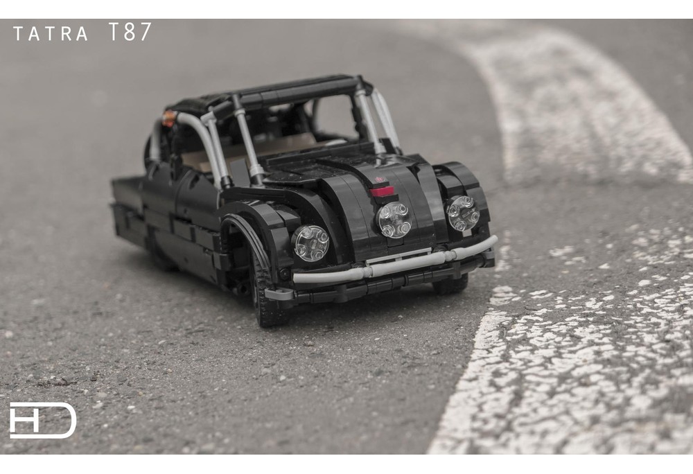 LEGO MOC-43900 [PDF] Tatra T87 by Horcikdesigns | Rebrickable - Build ...
