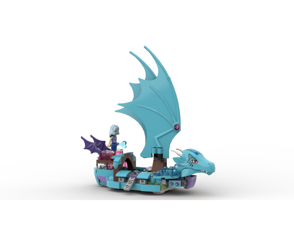 lego water dragon