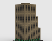 LEGO MOC The Drew Las Vegas at 1/650th Scale by FunnyTacoBunny