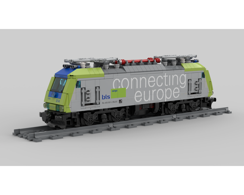 lego cargo train moc