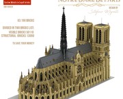 Notre Dame de Paris - Modular Building Dimension
